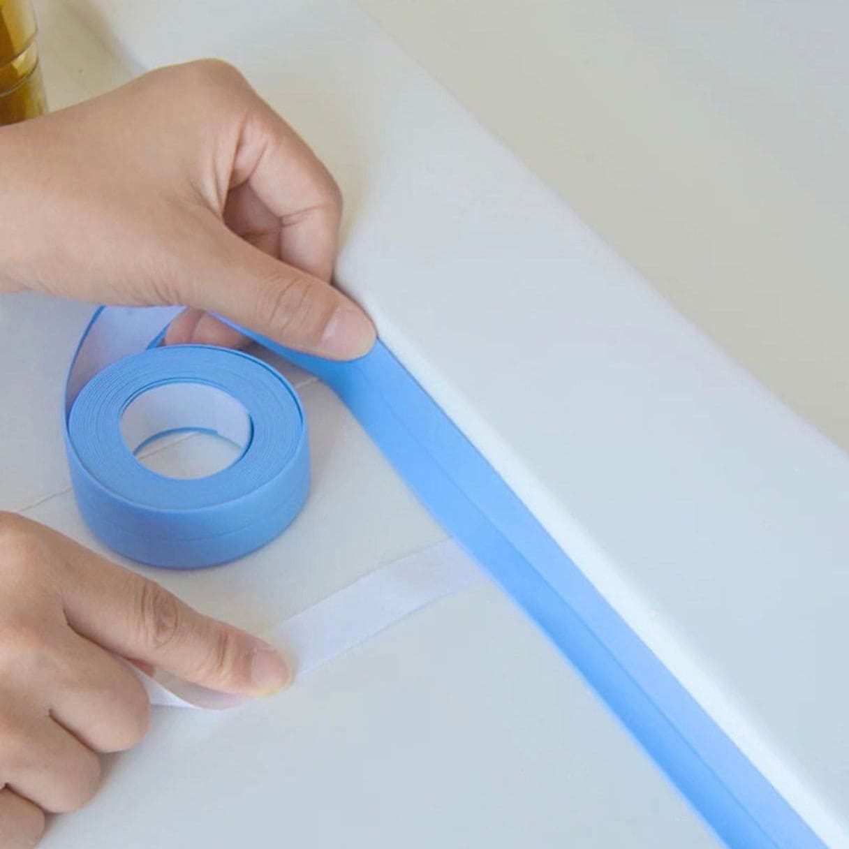 Kitchen Sink Strip Tape, Bathroom Kitchen Sealing Strip Stickers, Shower Sink Bath Sealing Strip Tape, Water Proof Mould Proof Tape Kitchen Sink Strip Tape, Bathroom Kitchen Sealing Strip Stickers, Shower Sink Bath Sealing Strip Tape, Water Proof Mould Proof Tape